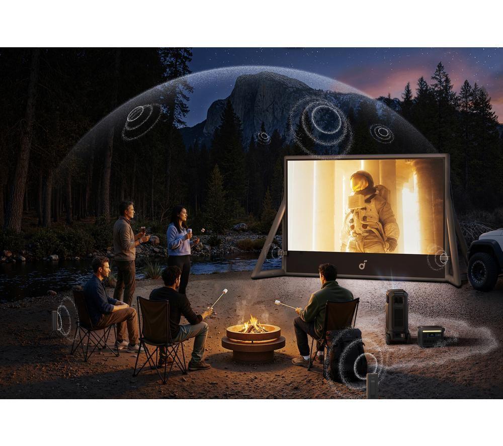 NEBULA X1 PRO Smart Full HD Portable Projector with Detachable Speakers image number 6 of 7