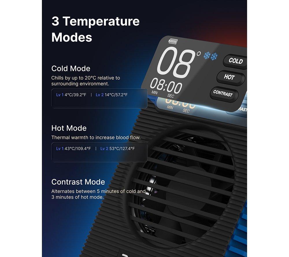 RENPHO Instant Cryothermal Therapy Device - Black image number 3 of 5