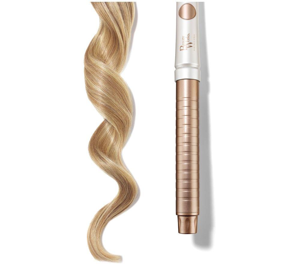 BEAUTY WORKS 32 mm Professional Styler &ndash; White & Gold image number 3 of 4