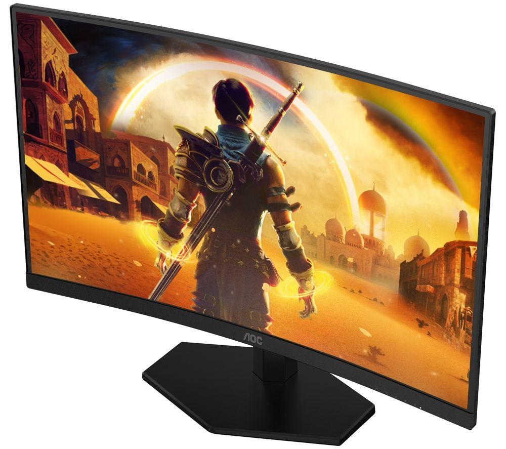 AOC C27G42ZE Full HD 27" Curved VA WLED Gaming Monitor - Black image number 4 of 5