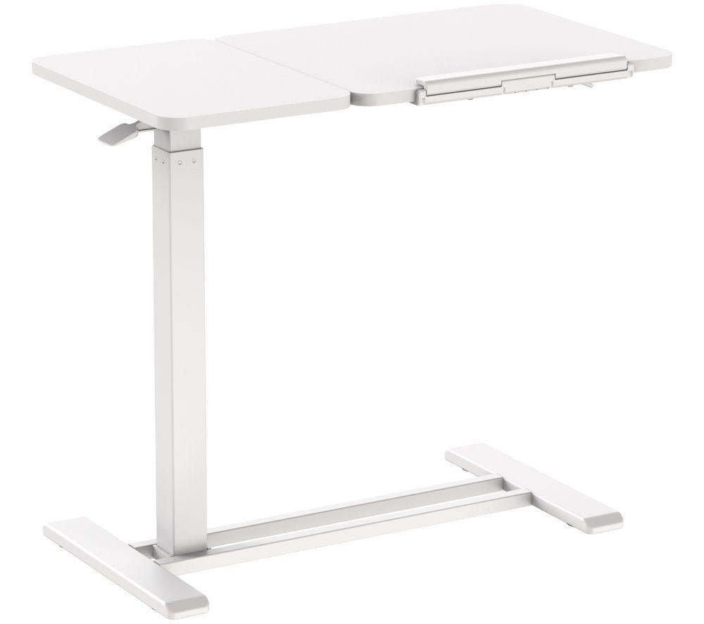 LOGIK LHTADJSTD26 Height Adjustable Laptop Desk - White image number 2 of 6