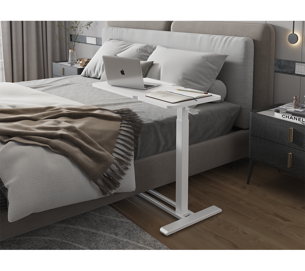 LOGIK LHTADJSTD26 Height Adjustable Laptop Desk - White image number 9 of 10