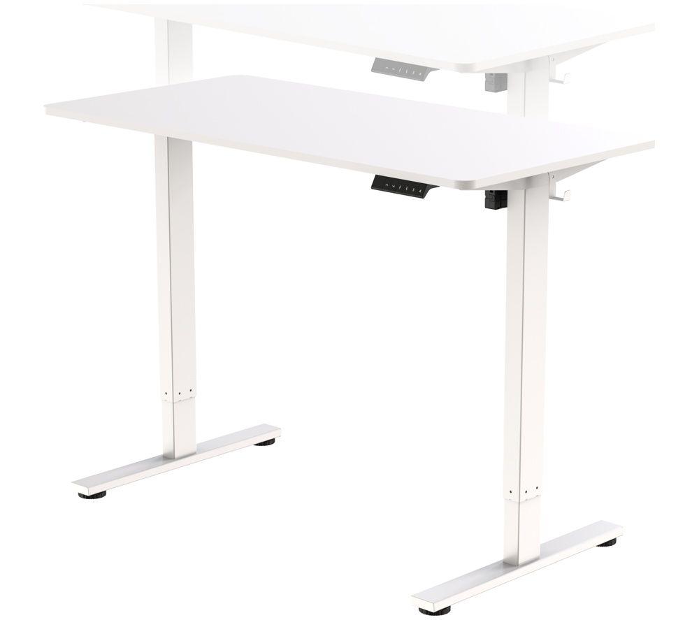 LOGIK LHTADJTLB26 Height Adjustable Desk - White image number 6 of 7