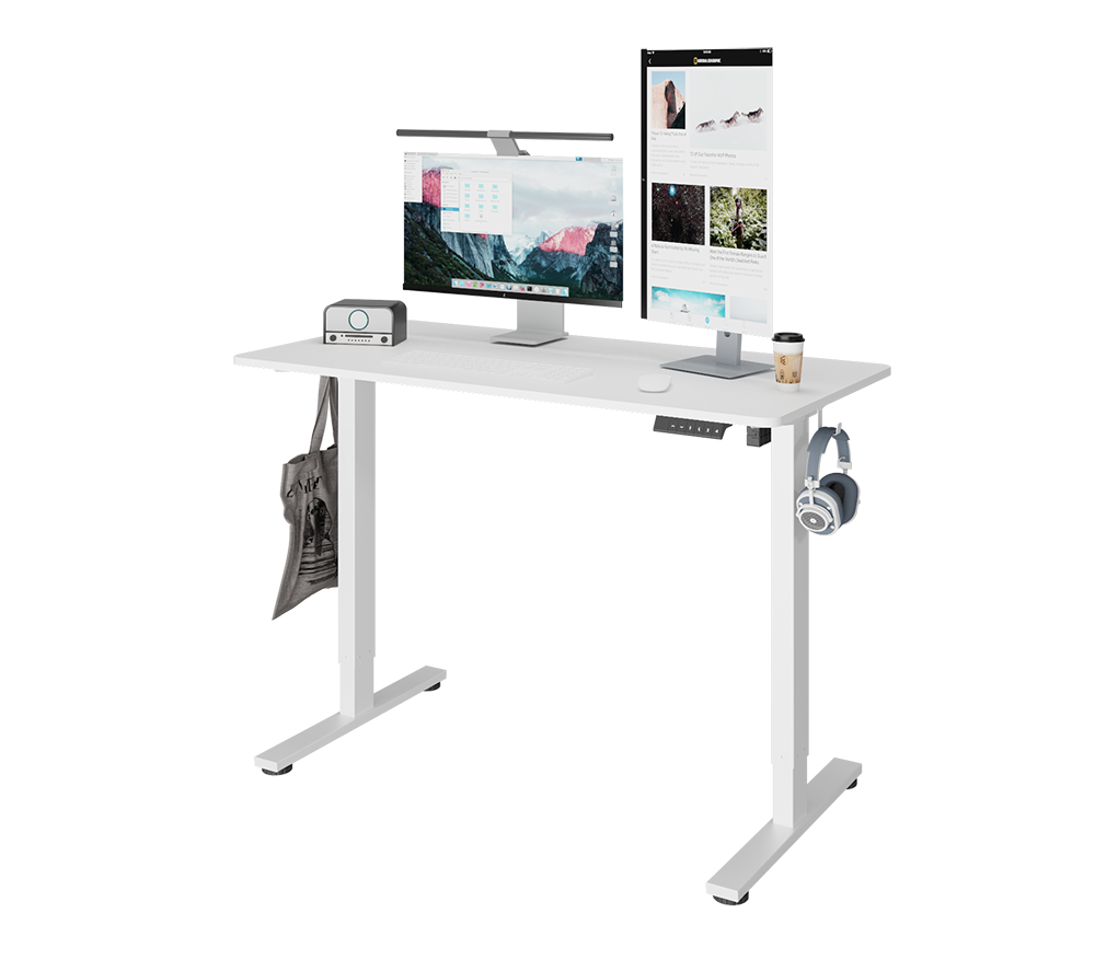LOGIK LHTADJTLB26 Height Adjustable Desk - White image number 10 of 13