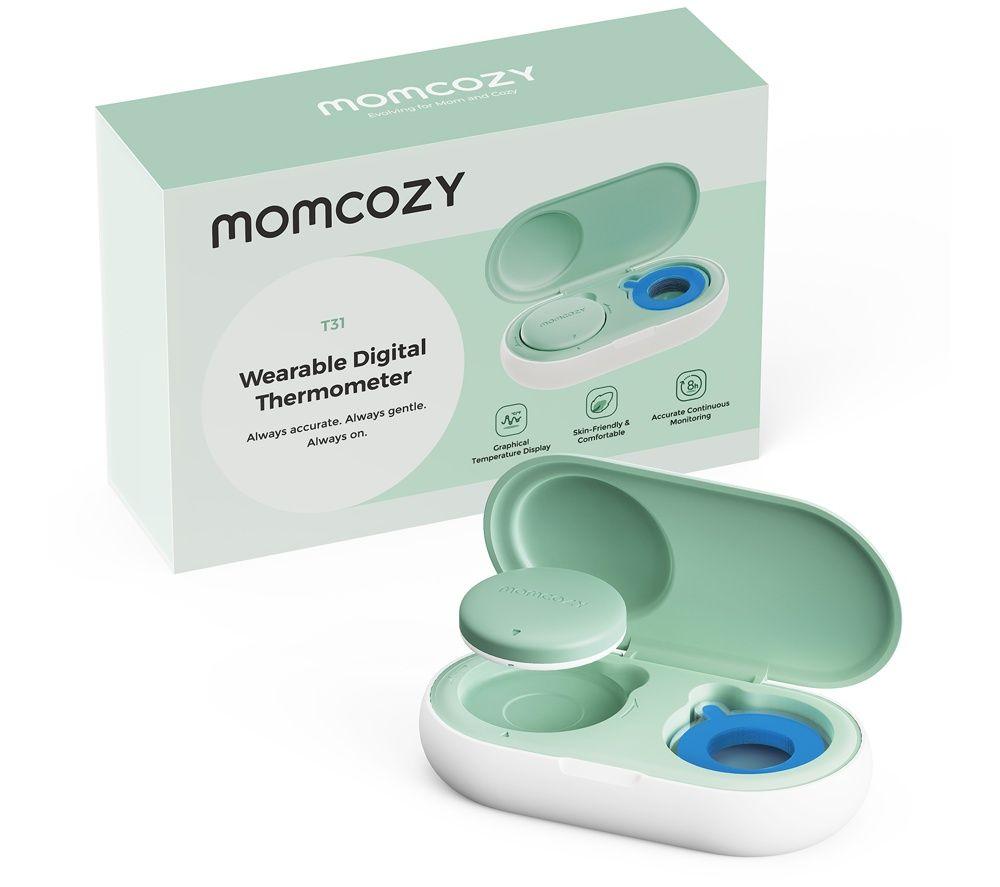 MOMCOZY Smart Baby Thermometer - White