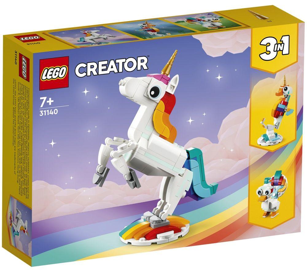 LEGO Creator 31140 3-in-1 Magical Unicorn Set image number 2 of 3