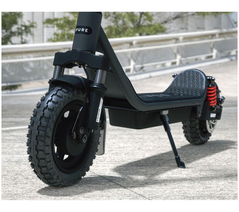 PURE ELECTRIC Pure Air6 Ultra Max Suspension Folding Scooter - Black image number 4 of 7