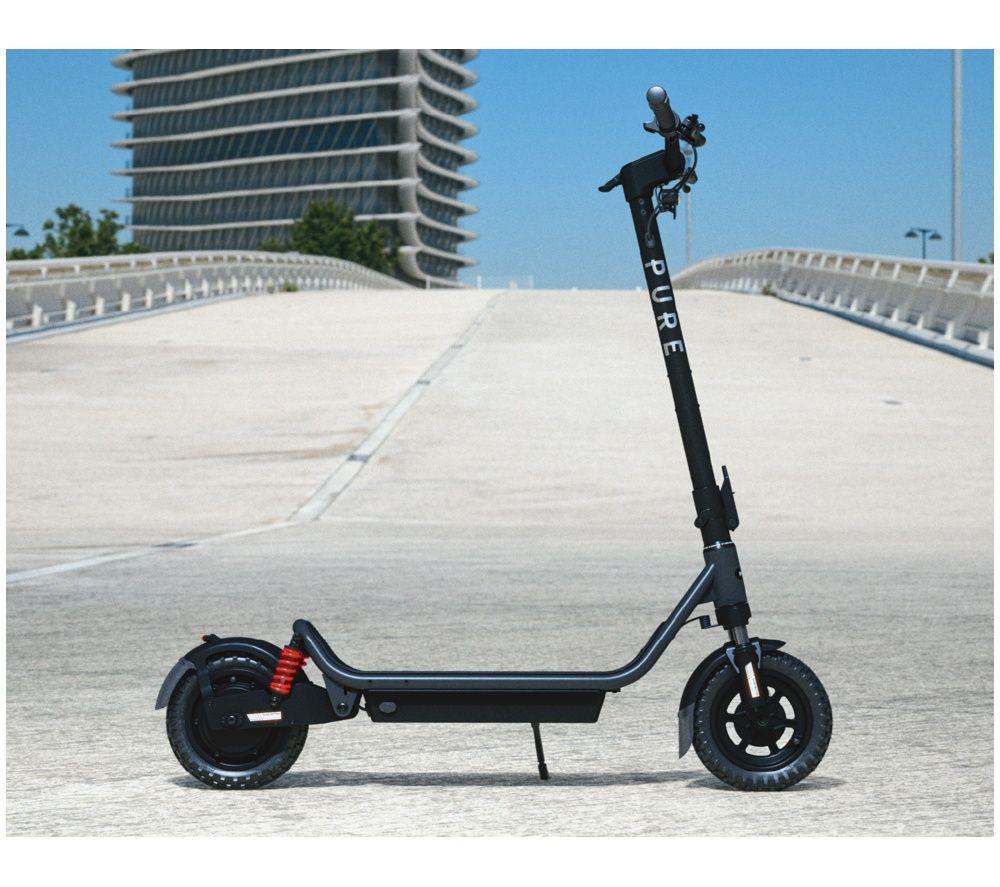 PURE ELECTRIC Pure Air6 Ultra Max Suspension Folding Scooter - Black image number 5 of 7