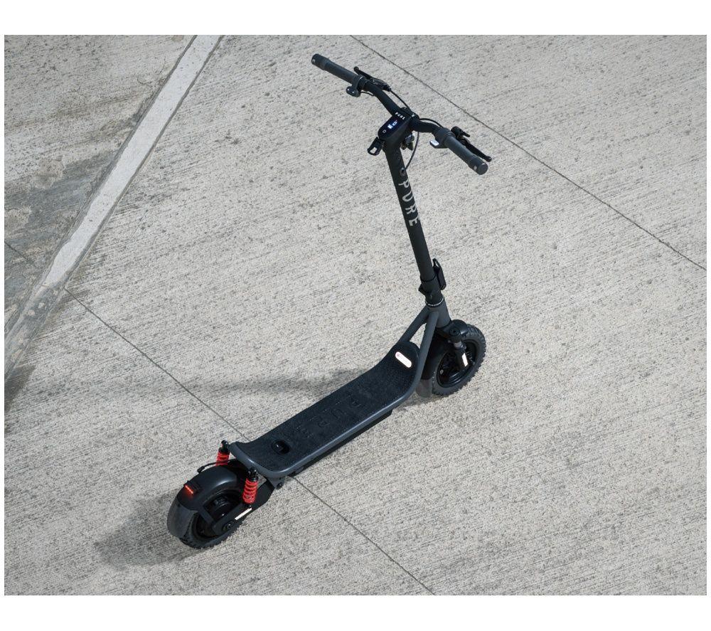 PURE ELECTRIC Pure Air6 Ultra Max Suspension Folding Scooter - Black image number 7 of 7