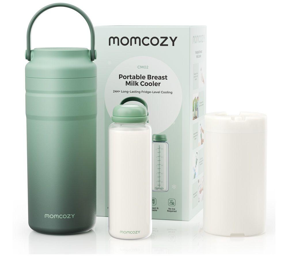 MOMCOZY CM002-GE00NB Portable Breast Milk Cooler - Green image number 2 of 7