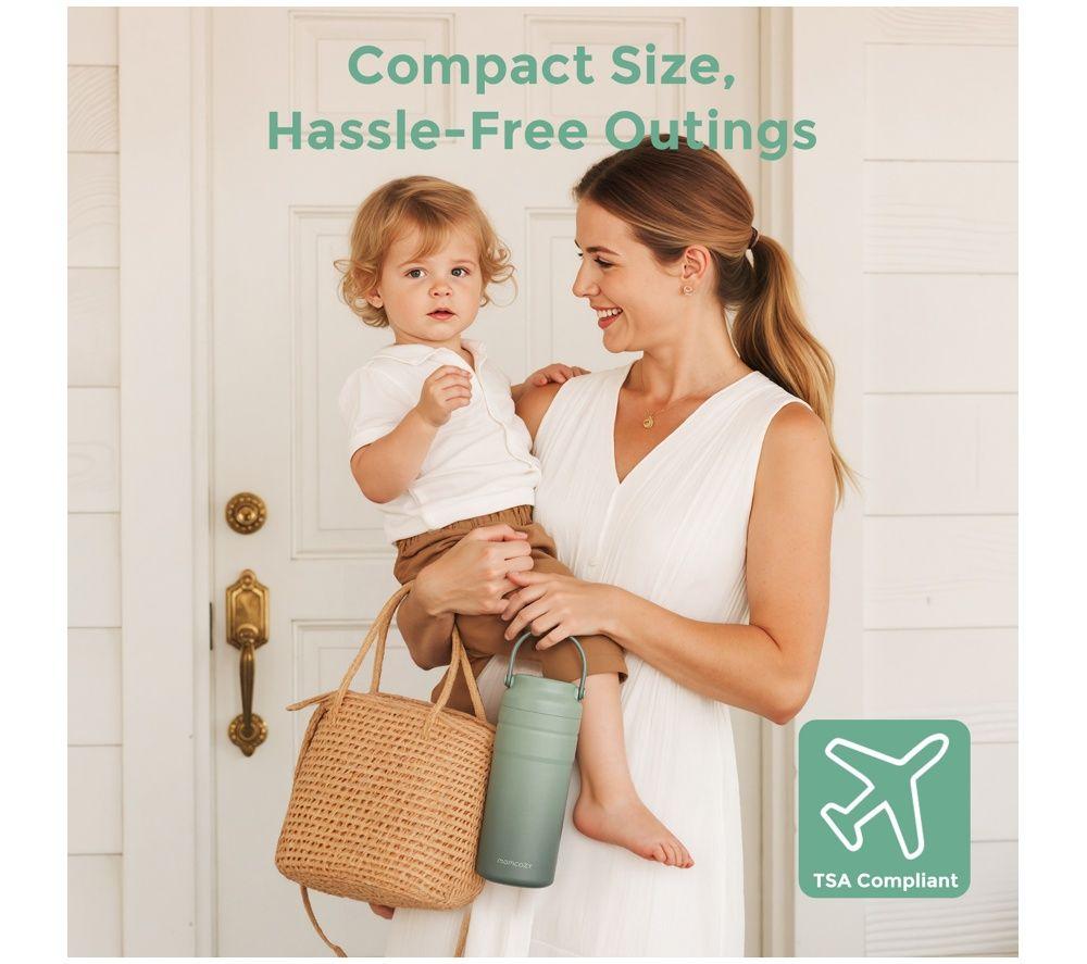 MOMCOZY CM002-GE00NB Portable Breast Milk Cooler - Green image number 7 of 7