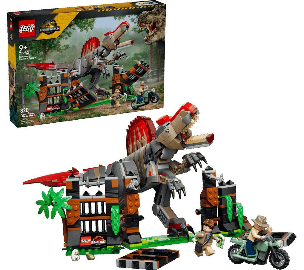 LEGO Jurassic World 77982 Spinosaurus Dinosaur Escape Set