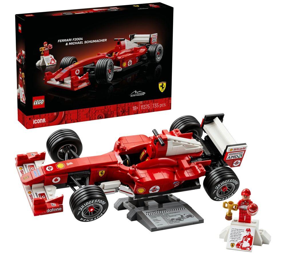 LEGO Icons 11375 Ferrari F2004 & Michael Schumacher Set image number 3 of 3