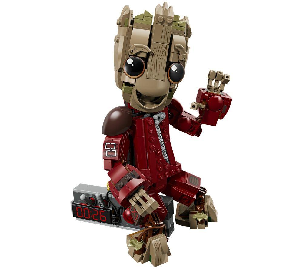 LEGO Marvel 76341 Ravager Jumpsuit Groot Set image number 2 of 4