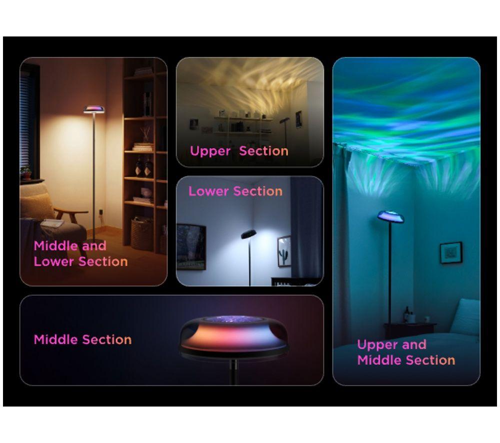 GOVEE Uplighter RGBICWW Floor Lamp - Black image number 3 of 3