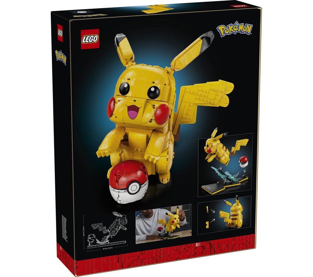 LEGO Pokemon 72152 Pikachu & Poke Ball Set for Adults image number 9 of 9