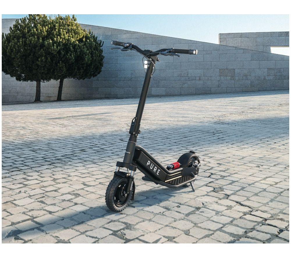 PURE ELECTRIC Pure Escape Ultra Max Suspension Electric Scooter - Metallic Grey image number 5 of 6