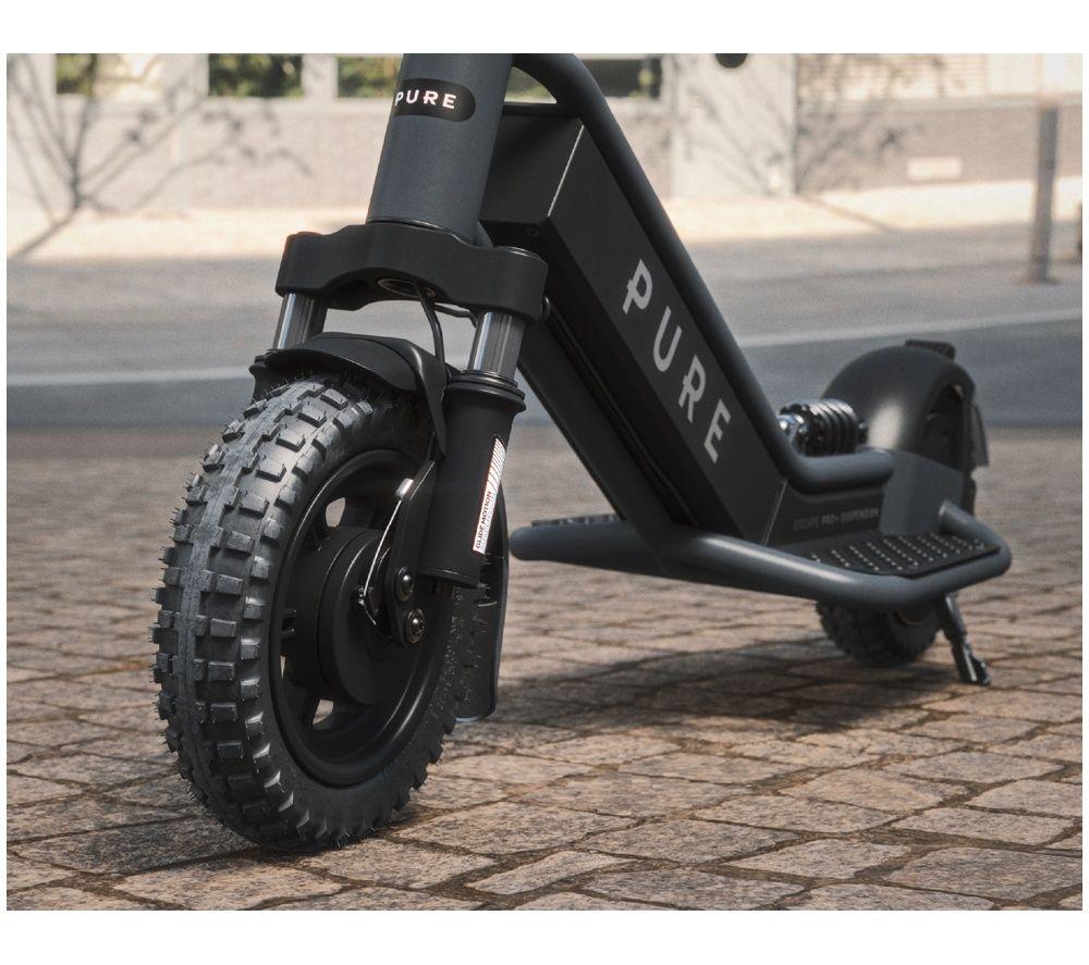 PURE ELECTRIC Pure Escape Pro+ Suspension Electric Scooter - Metallic Grey image number 6 of 6
