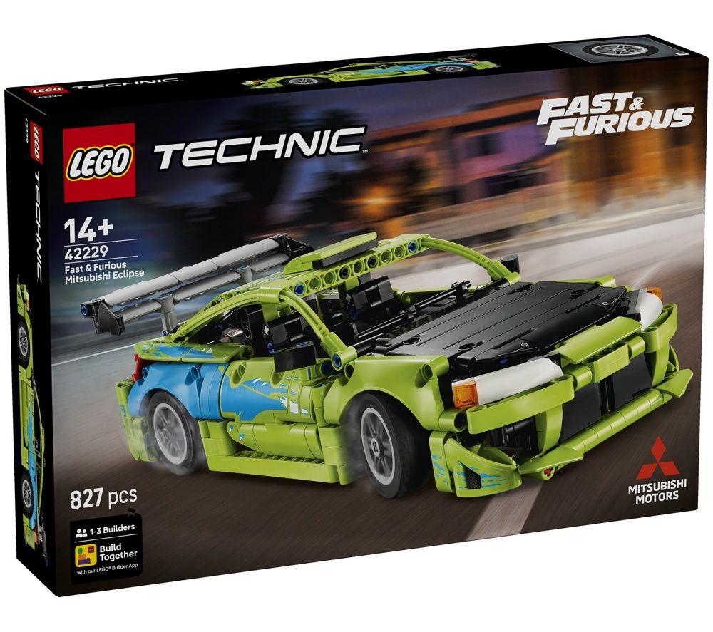 LEGO Technic 42229 Fast & Furious Mitsubishi Eclipse Car Set image number 2 of 5