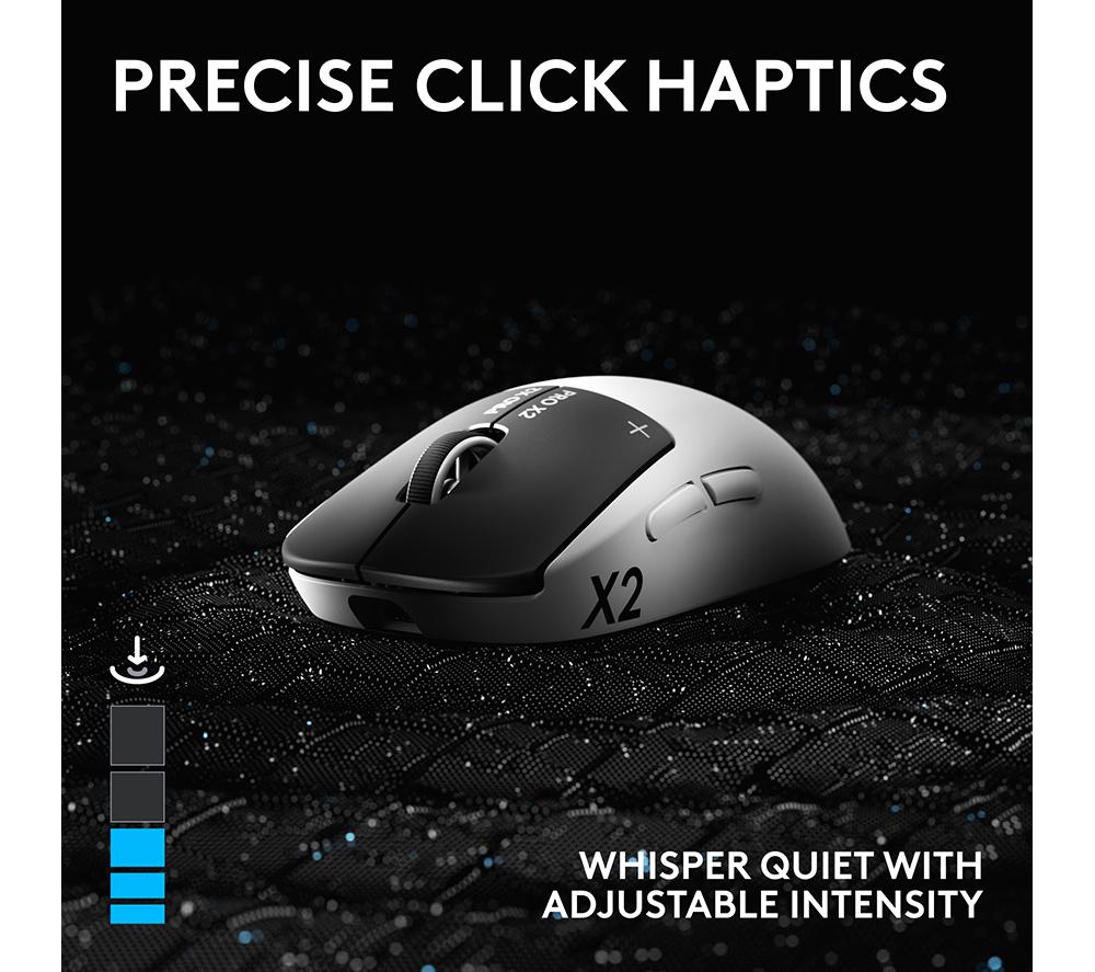 LOGITECH G Pro X2 Superstrike Wireless Optical Gaming Mouse - Lunar Eclipse image number 7 of 12
