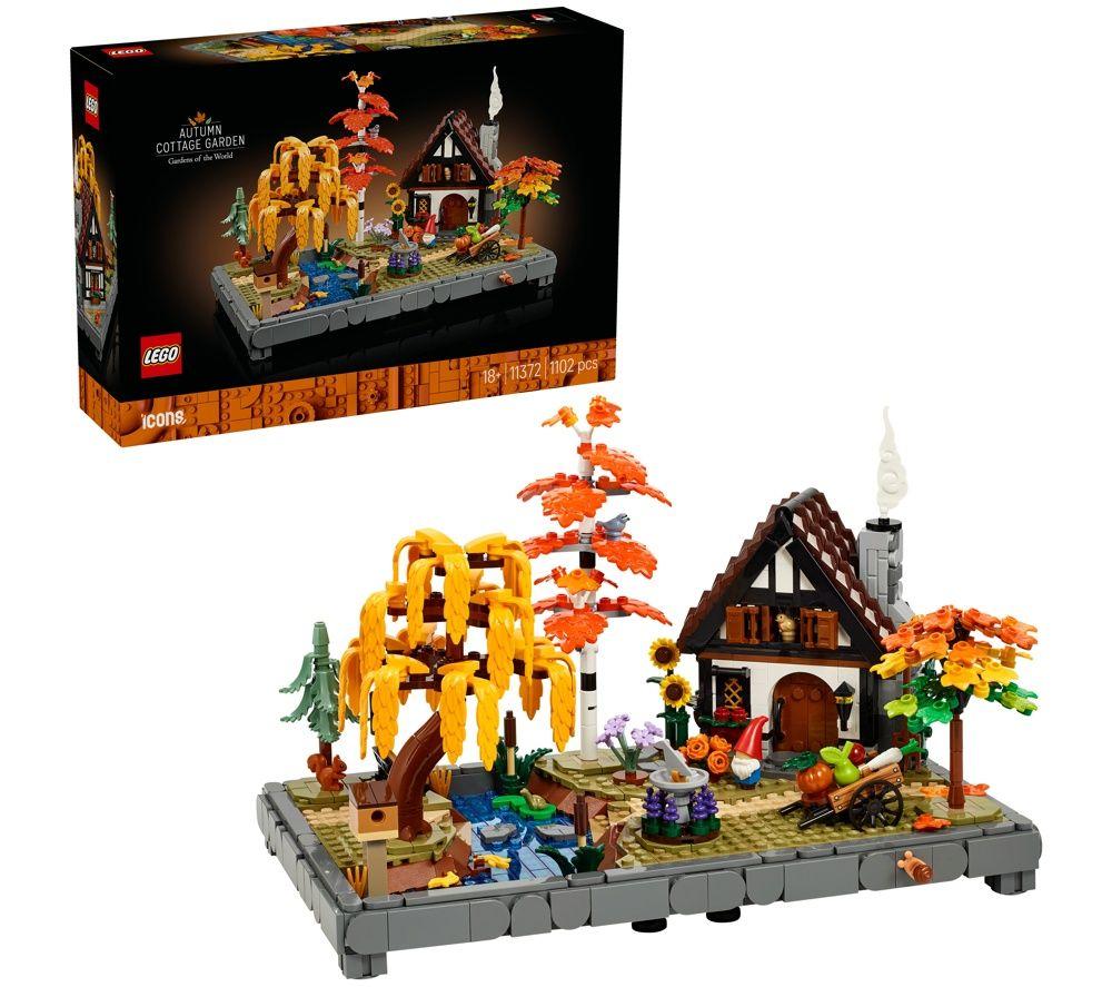 Buy LEGO Icons 11372 Autumn Cottage Garden Set for Adults | Currys
