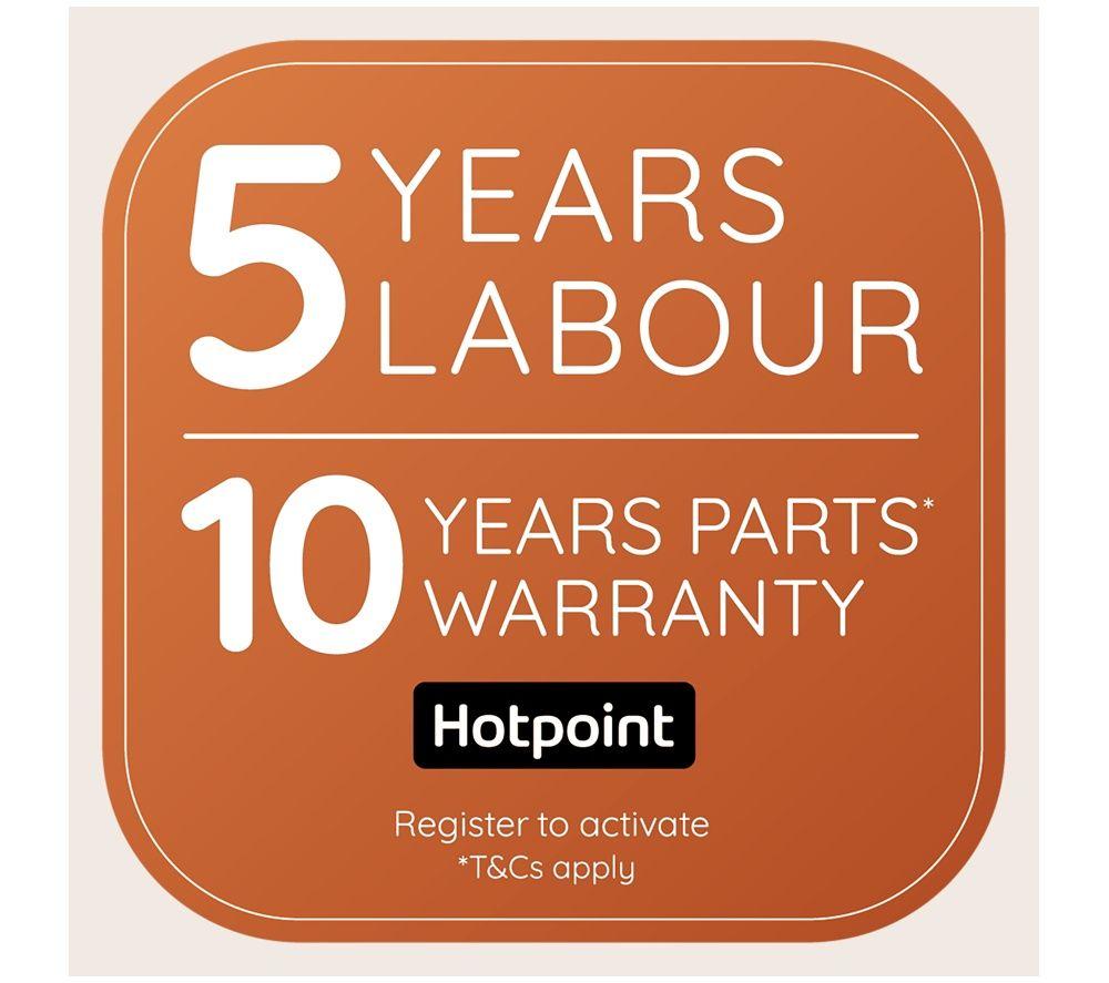 HOTPOINT Fabric Care HP124ACAREUK 12 kg 1400 Spin Washing Machine - White image number 13 of 13