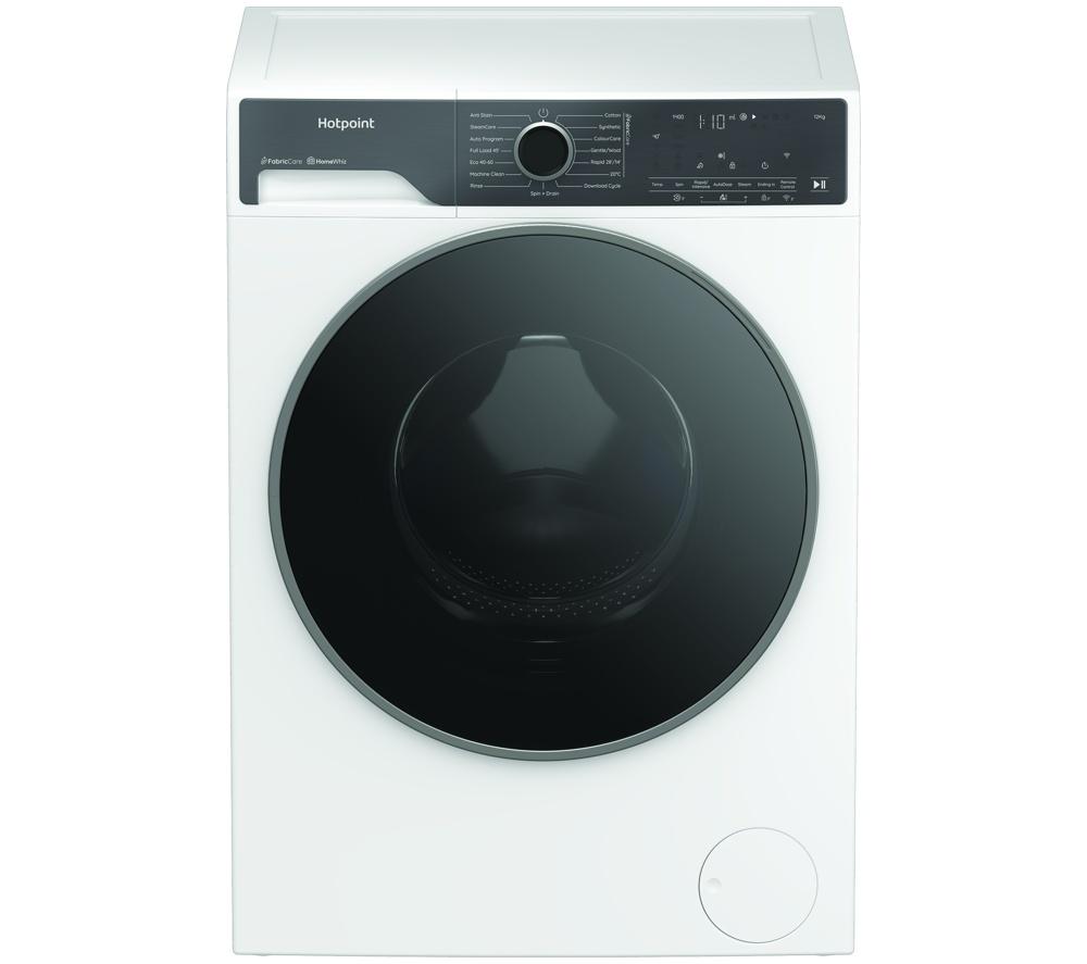 HOTPOINT Fabric Care HP124ACAREUK 12 kg 1400 Spin Washing Machine - White image number 14 of 19