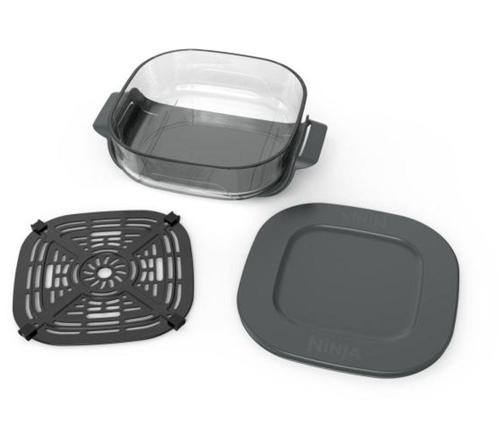 NINJA CleanCrisp 1077ZT101EUK 2.3 Litre Glassware & Lid