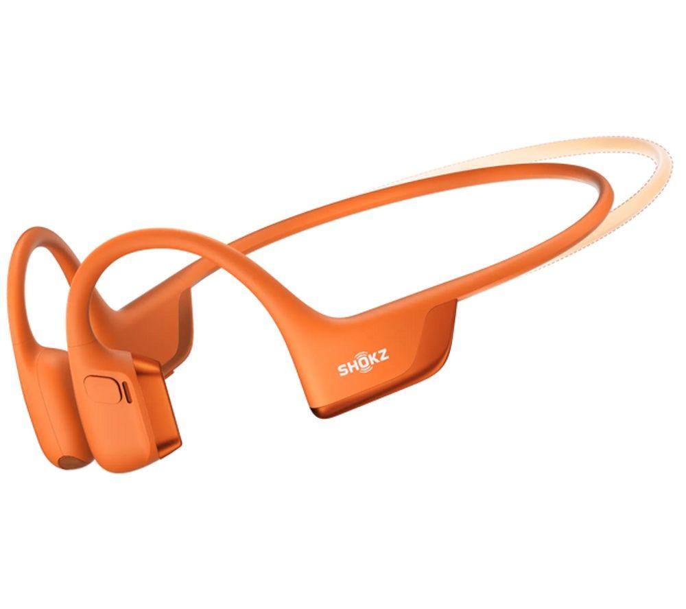 SHOKZ OpenRun Pro 2 Wireless Bluetooth Headphones - Orange image number 4 of 4