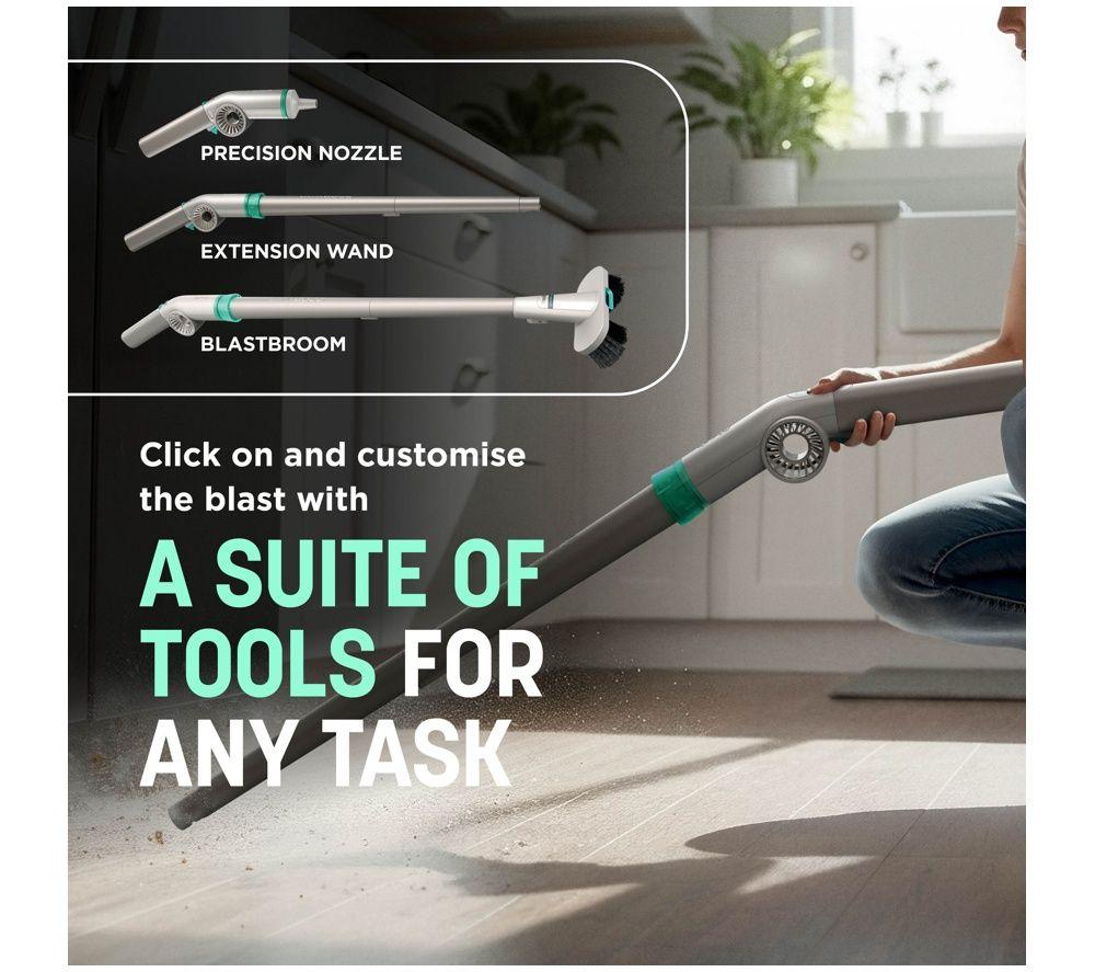SHARK BlastBoss AB2111UKGY All-in-One Cordless Handheld Blower - Dove image number 8 of 11