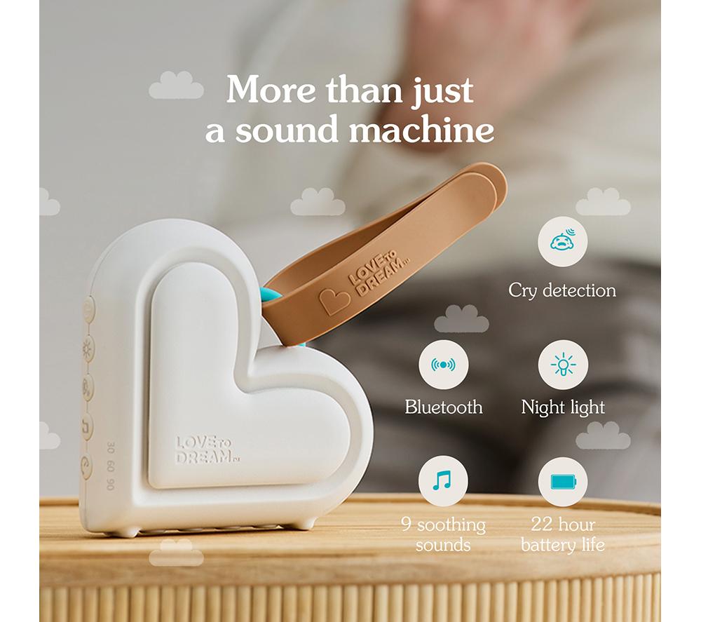 LOVE TO DREAM Baby Sleep Machine - White