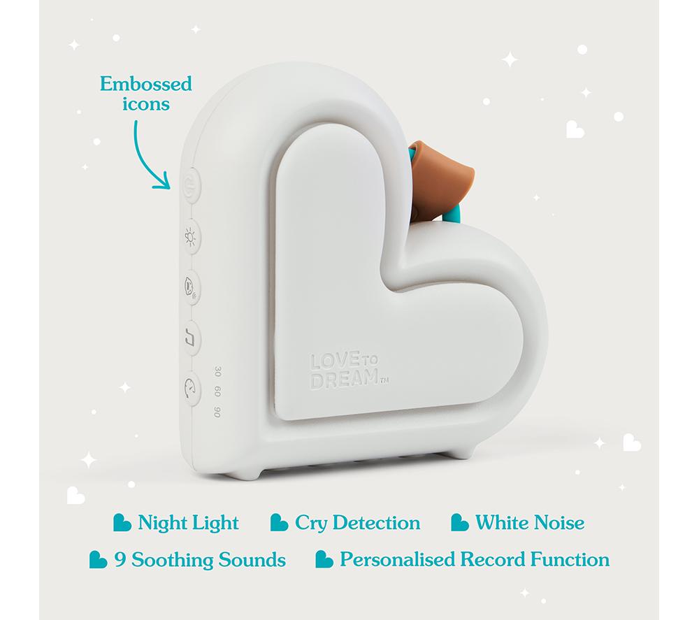 LOVE TO DREAM Baby Sleep Machine - White image number 3 of 10