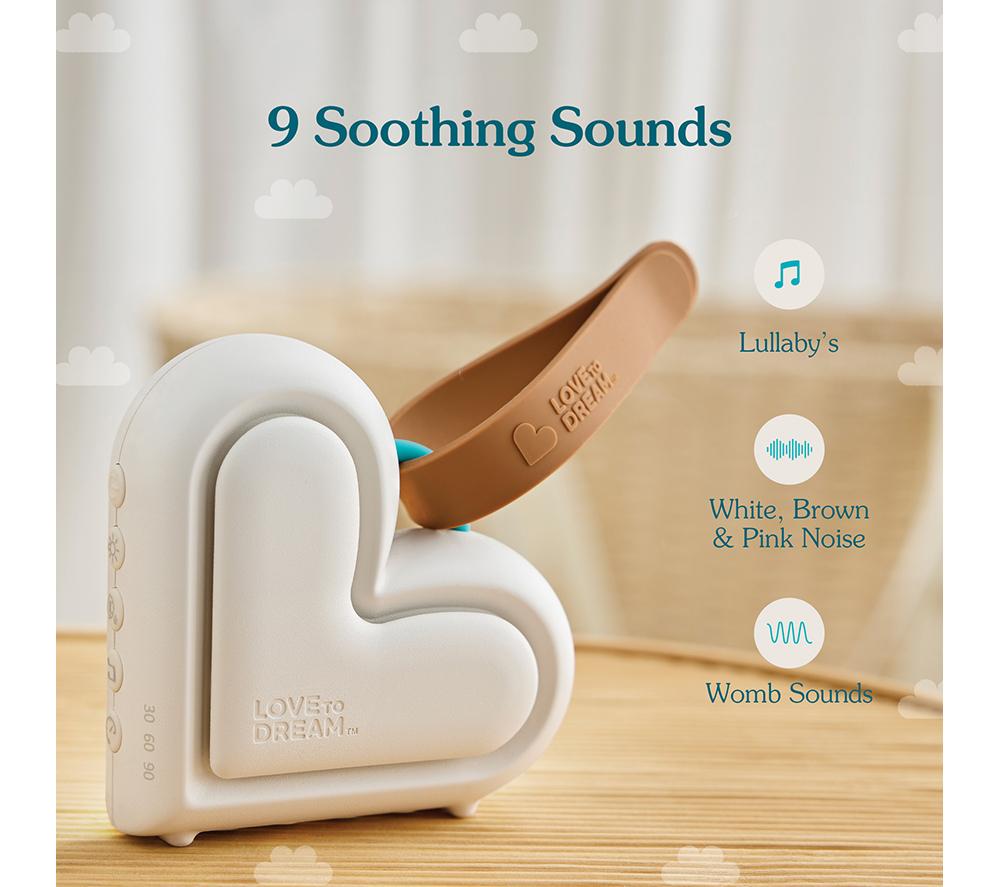 LOVE TO DREAM Baby Sleep Machine - White image number 6 of 10