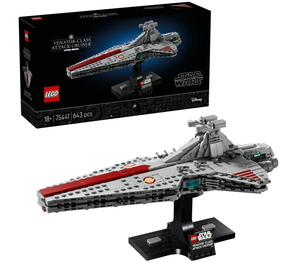 Lego Star Wars 75441 Venator-Class Attack Cruiser Set for Adults
