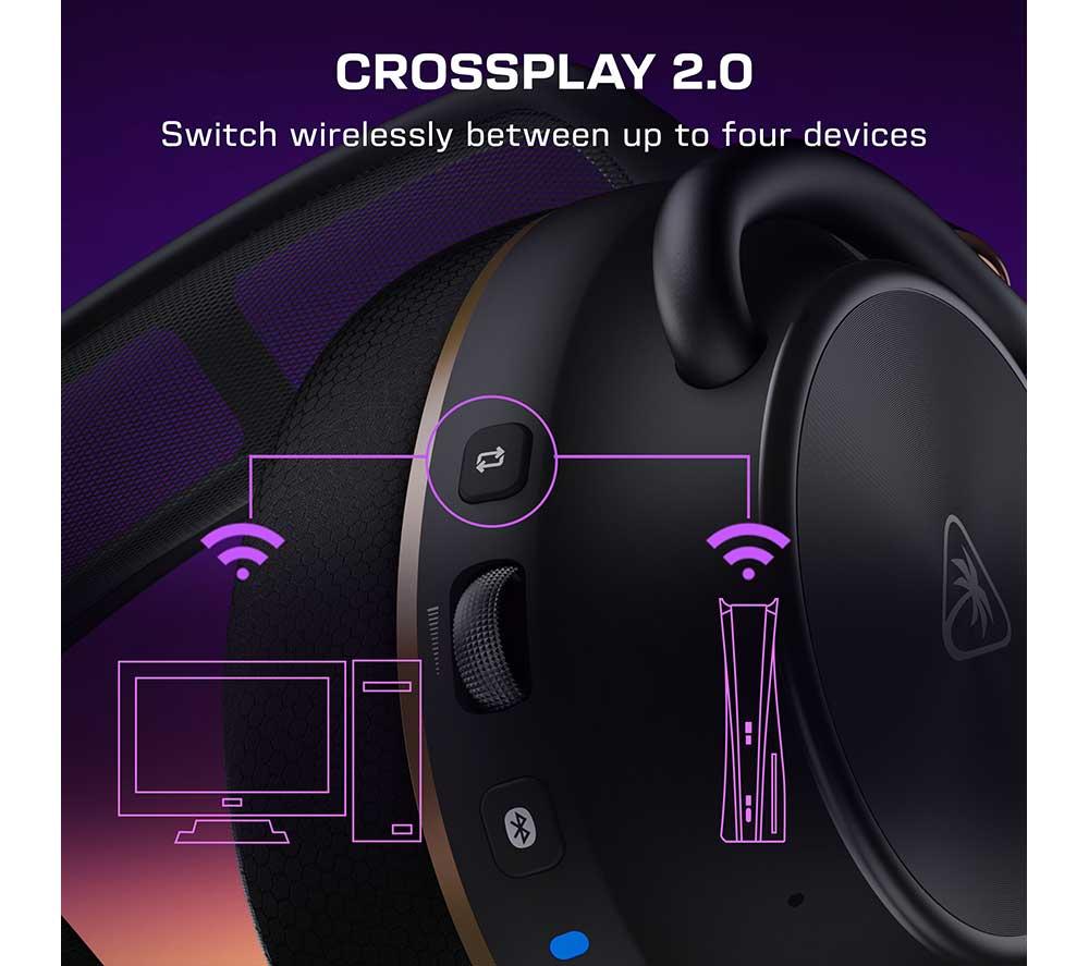 TURTLE BEACH Stealth Pro II Wireless PC Gaming Headset - Black image number 7 of 18
