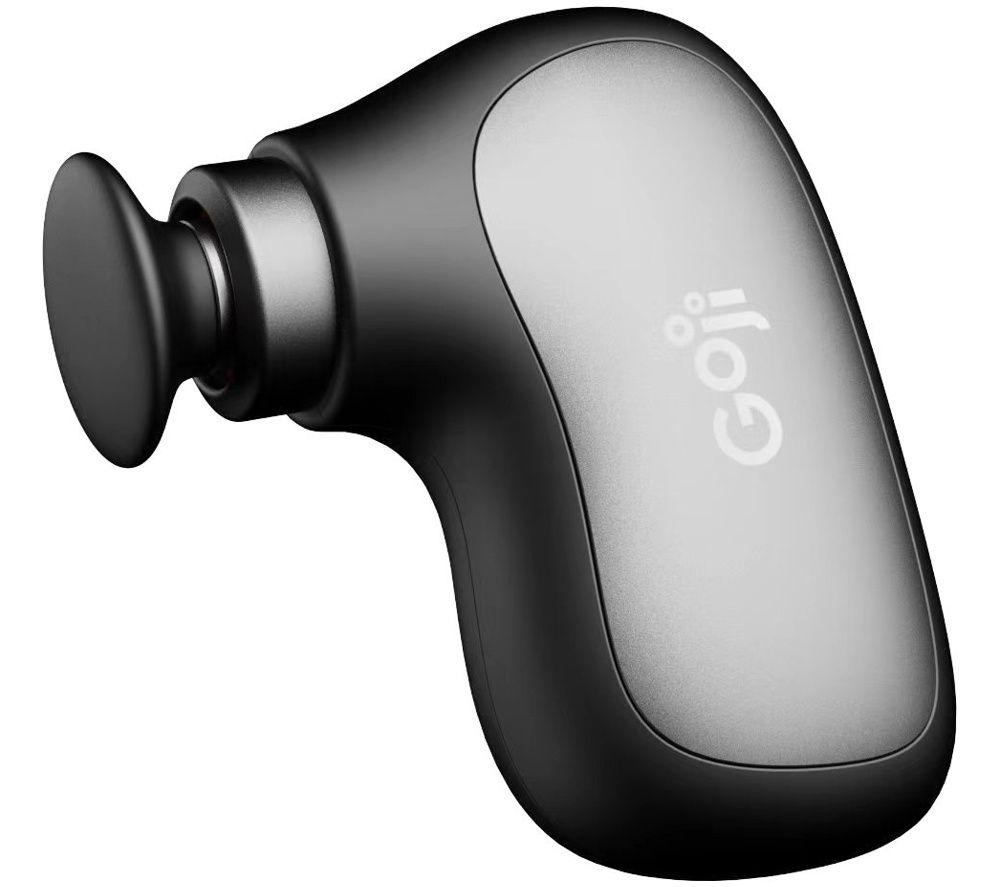 GOJI GMNMSG26 Mini Massage Gun - Black image number 3 of 6