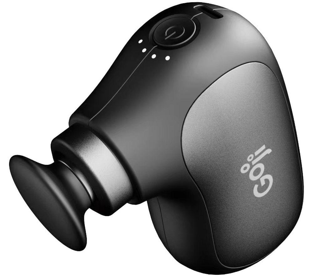 GOJI GMNMSG26 Mini Massage Gun - Black image number 4 of 6