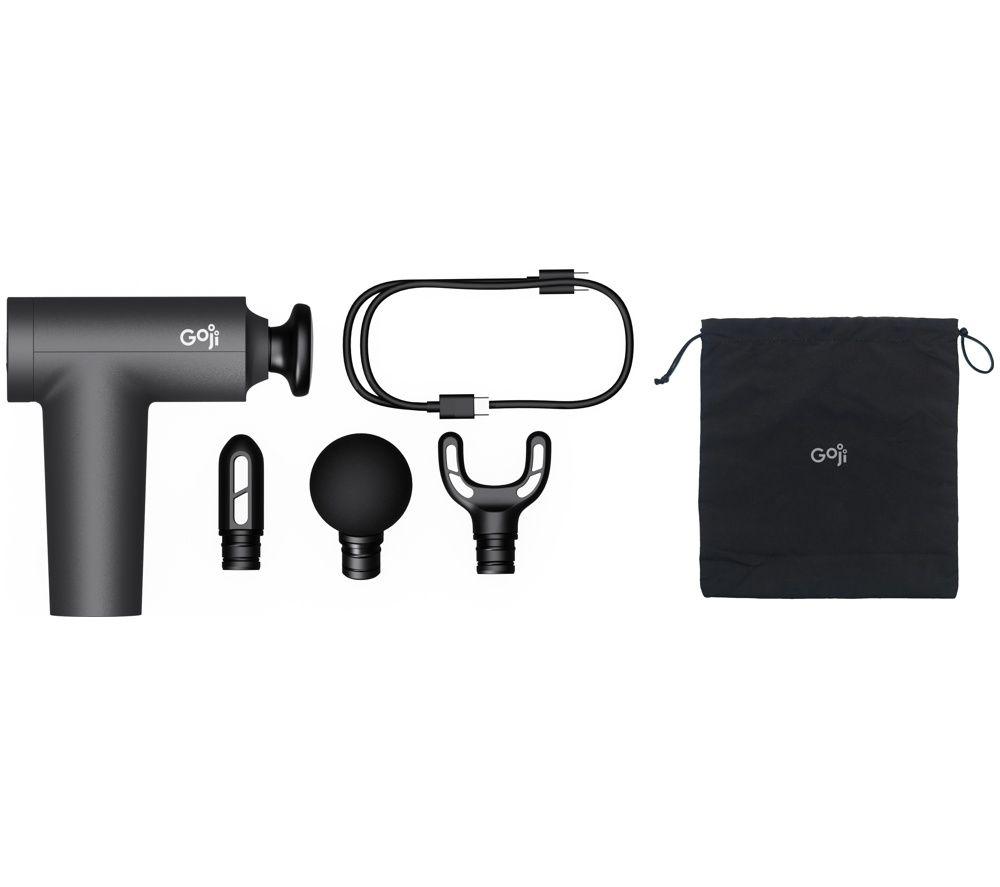 GOJI GMSGBK26 Thermal Massage Gun - Black image number 6 of 6