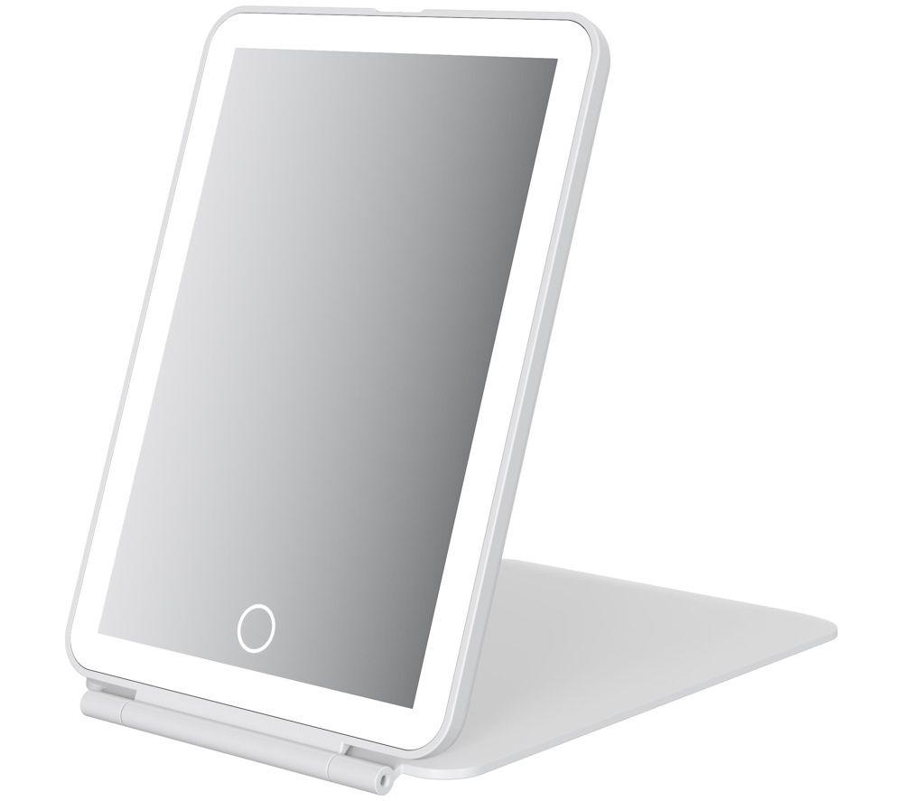 GOJI GLEDMIR26 Rechargeable LED Makeup Mirror - White