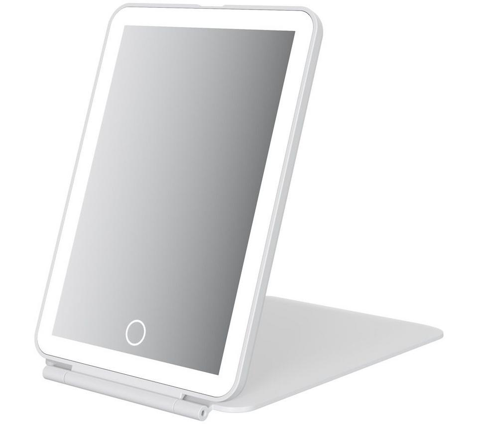 GOJI GLEDMIR26 Rechargeable LED Makeup Mirror - White
