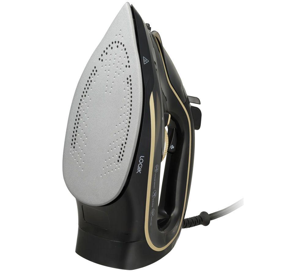 LOGIK L300IRB26 Steam Iron - Black & Gold image number 3 of 5