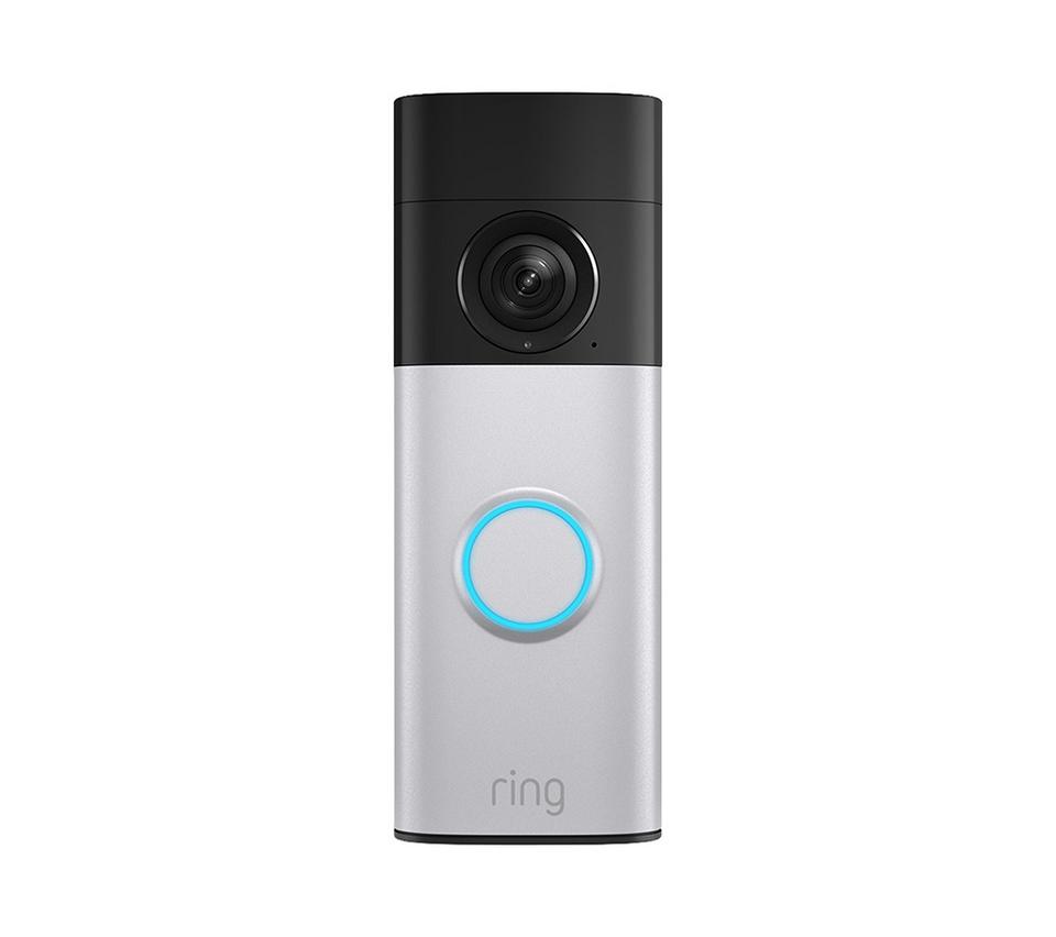 RING Battery Retinal 2K Video Doorbell Plus (Newest Gen) - Nickel Silver