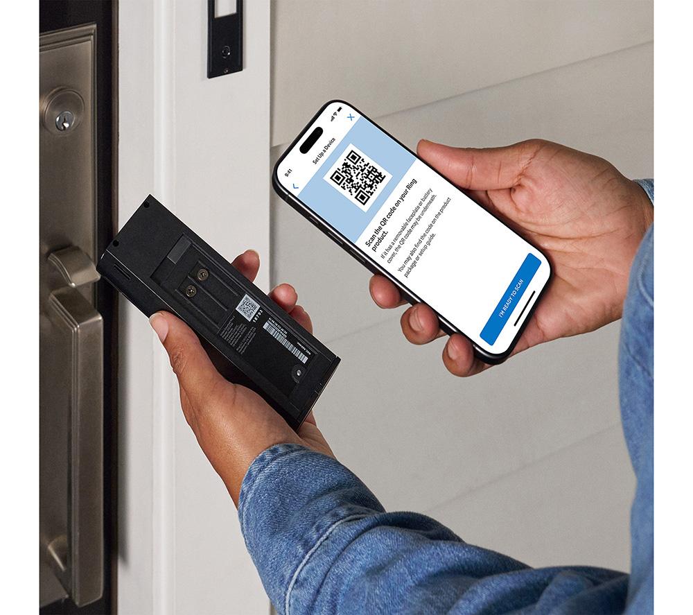 RING Battery Retinal 2K Video Doorbell Plus (Newest Gen) - Nickel Silver image number 5 of 6
