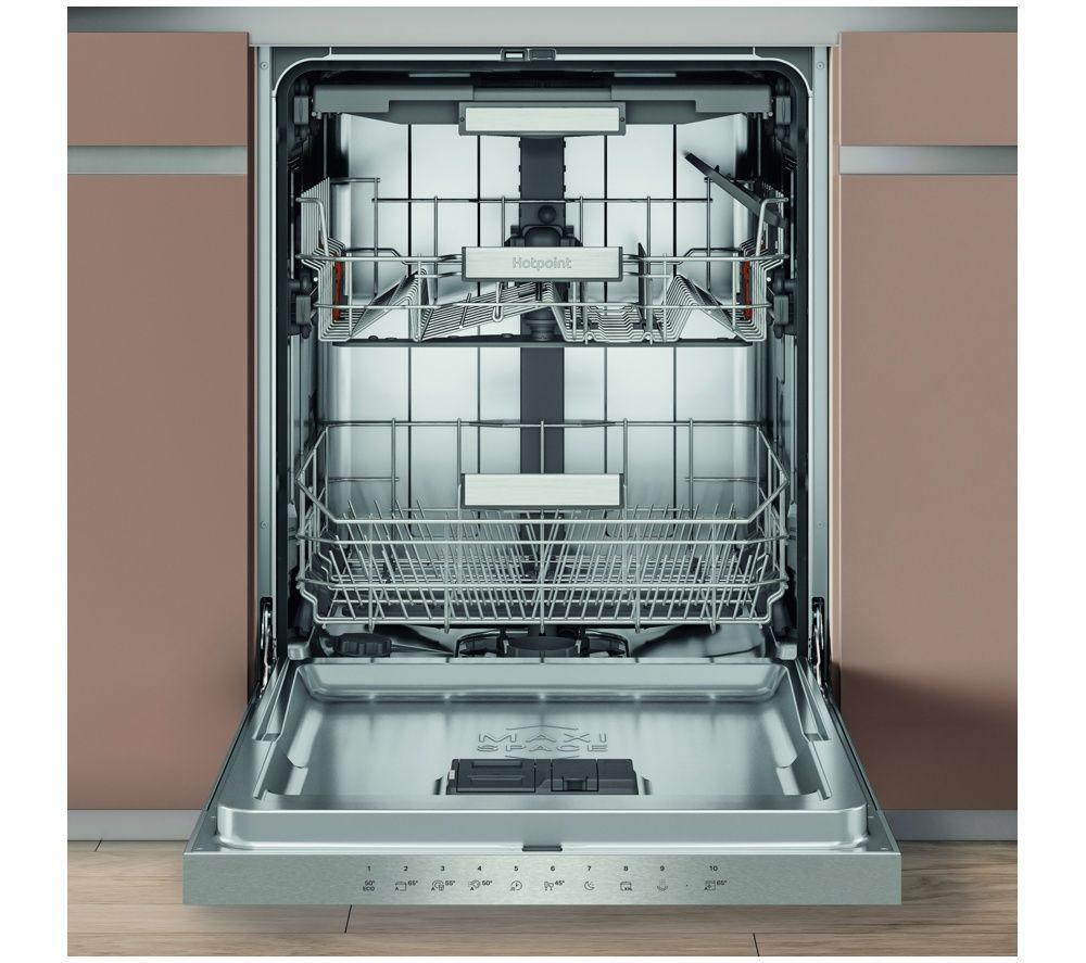 HOTPOINT Maxi Space H5PC15M6 UK Full-size Integrated Dishwasher image number 3 of 8