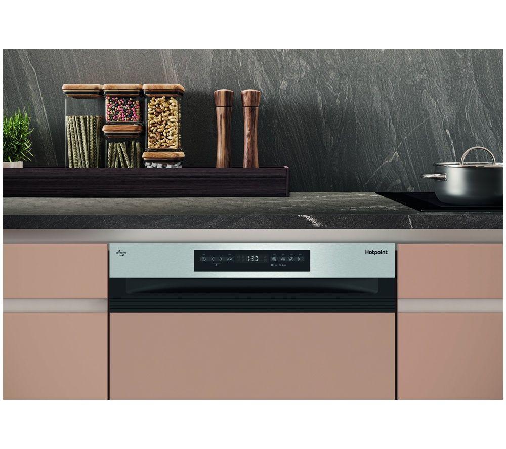 HOTPOINT Maxi Space H5PC15M6 UK Full-size Integrated Dishwasher image number 4 of 8