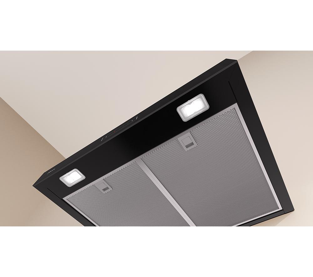 NEFF N70 D67BDN2S0B 60 cm Smart Chimney Cooker Hood - Matte Black image number 3 of 15