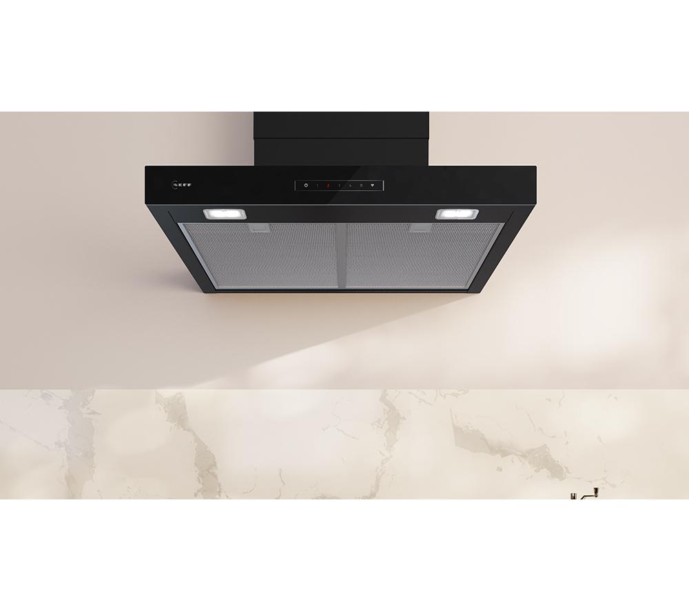 NEFF N70 D67BDN2S0B 60 cm Smart Chimney Cooker Hood - Matte Black image number 4 of 15