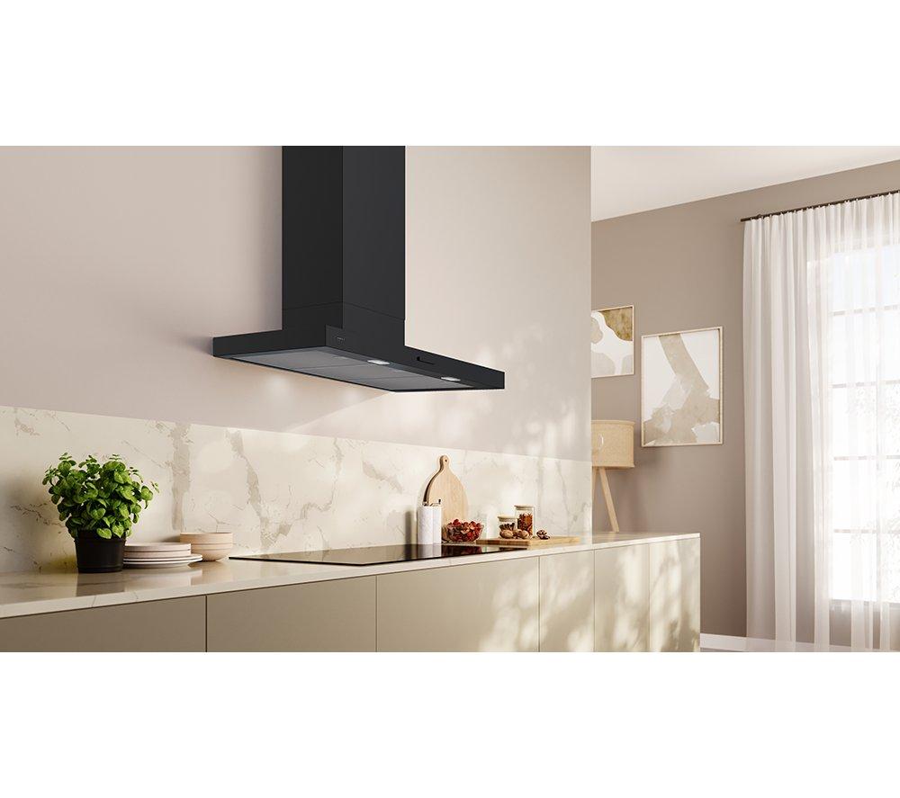 NEFF N50 D95BCC2S0B Chimney Cooker Hood - Matte Black image number 3 of 12