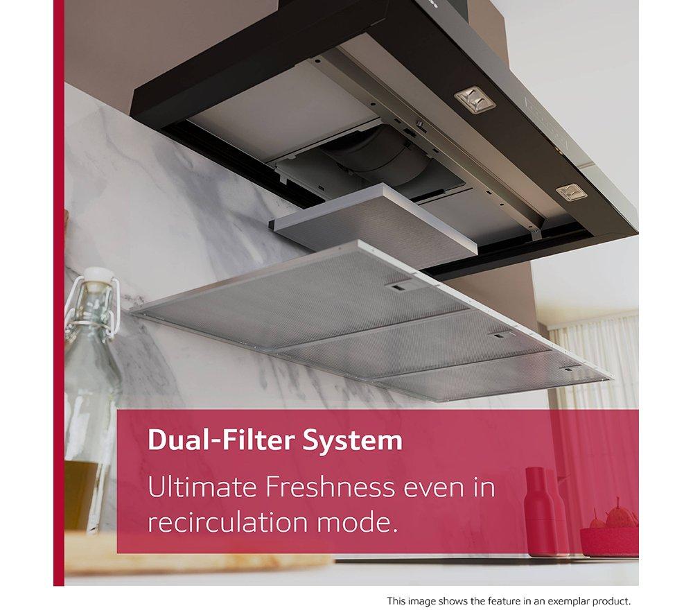 NEFF N50 D95BCC2S0B Chimney Cooker Hood - Matte Black image number 6 of 12