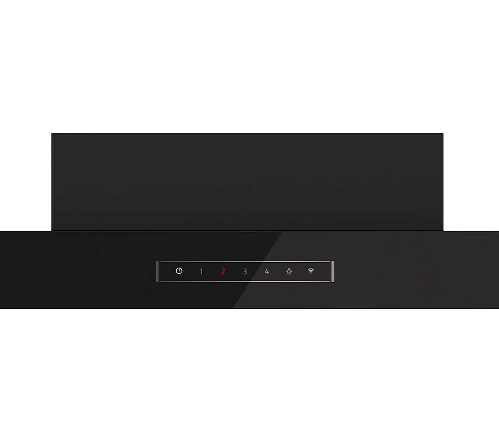 NEFF N70 D97BDN2S0B 90 cm Smart Wall-mounted Cooker Hood - Matt Black image number 4 of 20